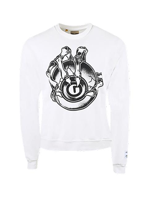 GALLERY DEPT. G Ball Long-Sleeve Crewneck Tee "White" GD196