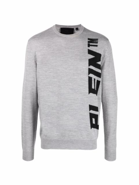 logo-print jumper