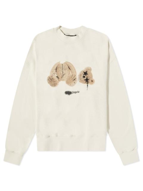 Palm Angels Palm Angels Spray Logo Kill The Bear Crew Sweat