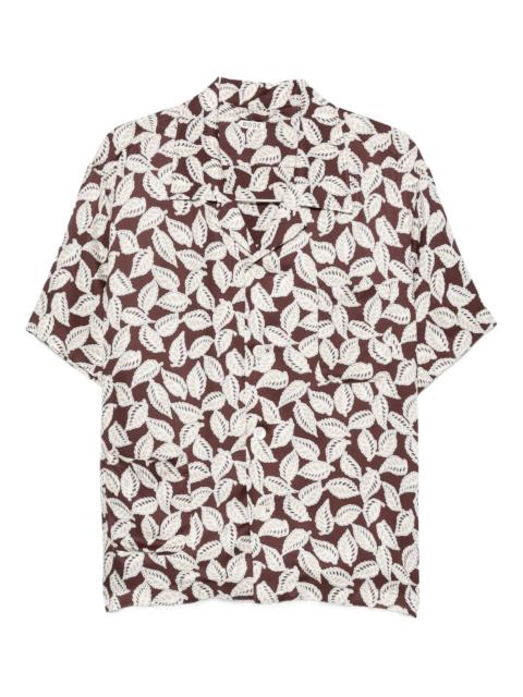 BODE Bode Leaf-print Shirt