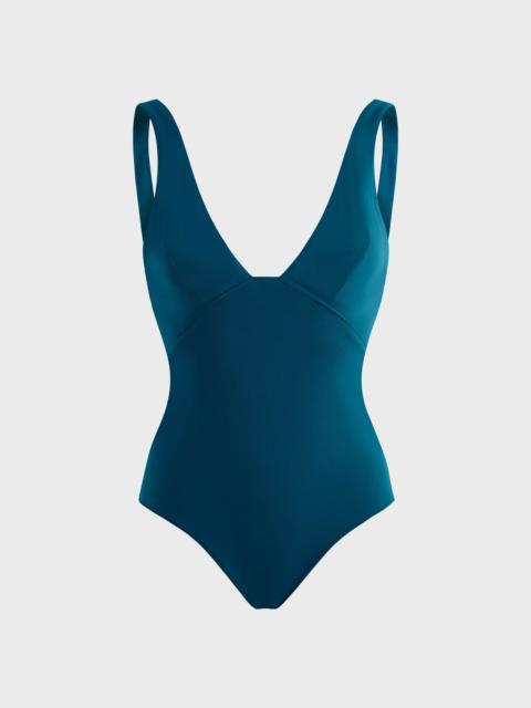 Vilebrequin Women Halter One-piece Swimsuit Solid