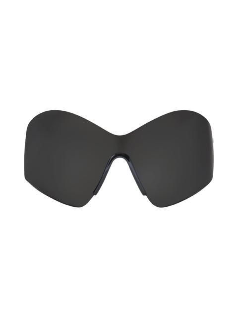 BALENCIAGA Women's Mask Butterfly Sunglasses in Black