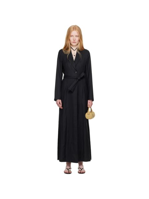 Our Legacy WORK SHOP Emporio Armani Black Completo Coat