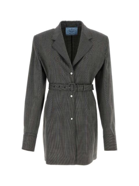 Prada Prada Women Multicolor Wool Blazer