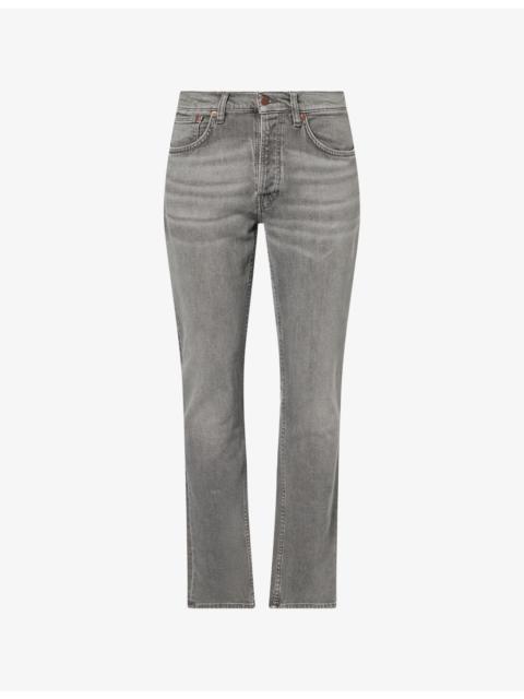 Nudie Jeans Solid Ollie Straight-Leg Denim Jeans