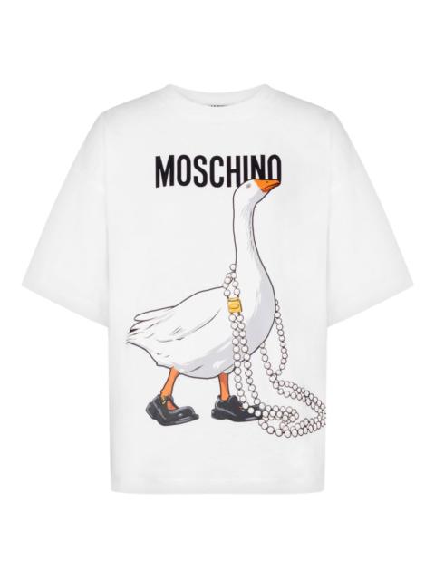 Moschino goose-graphic T-shirt