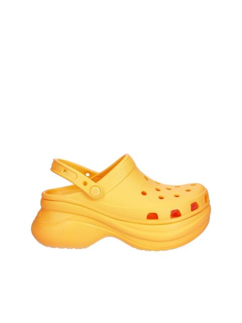 crocs perforated platform slides
