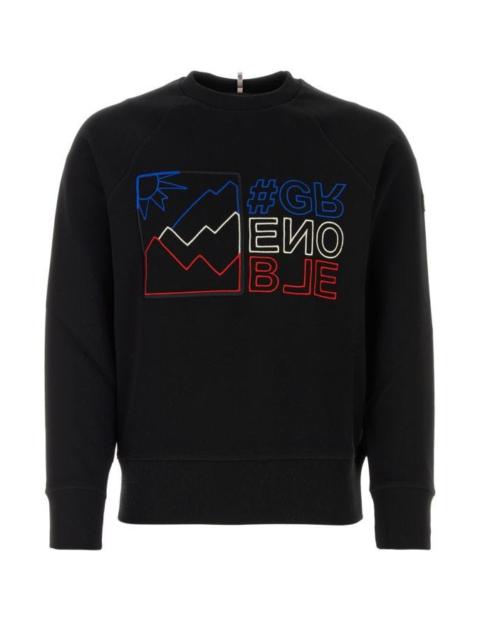 Moncler Grenoble Black cotton sweatshirt