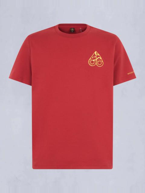 MOOSE KNUCKLES LUNAR NEW YEAR SIDE SNAKE T-SHIRT
