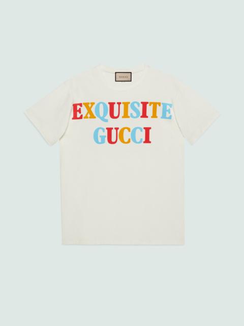 GUCCI Heavy cotton jersey T-shirt