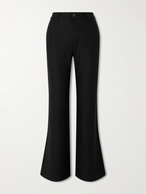 ALIX OF BOHEMIA Bunny Silk Flared Pants