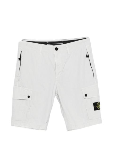 Stone Island logo-patch cargo shorts