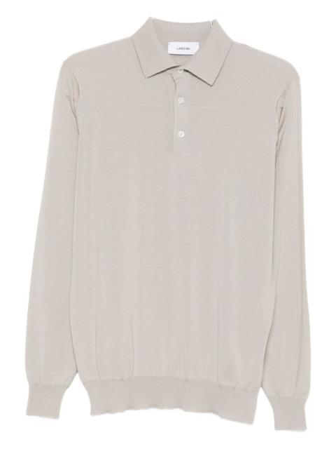 LARDINI long-sleeve polo shirt