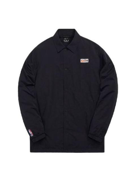 Nike Nike x KITH New York Knicks Coaches Jacket Black CZ1801-010