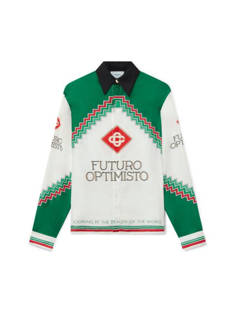Futuro Optimisto Silk Shirt
