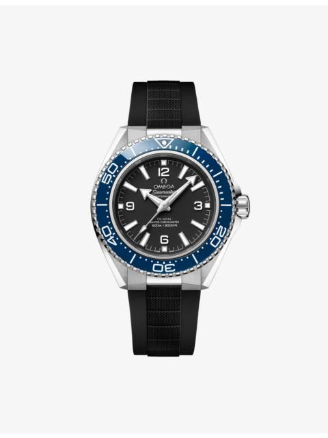 OMEGA Seamaster Planet Ocean 600M Stainless-Steel Rubber-Strap Watch 42mm