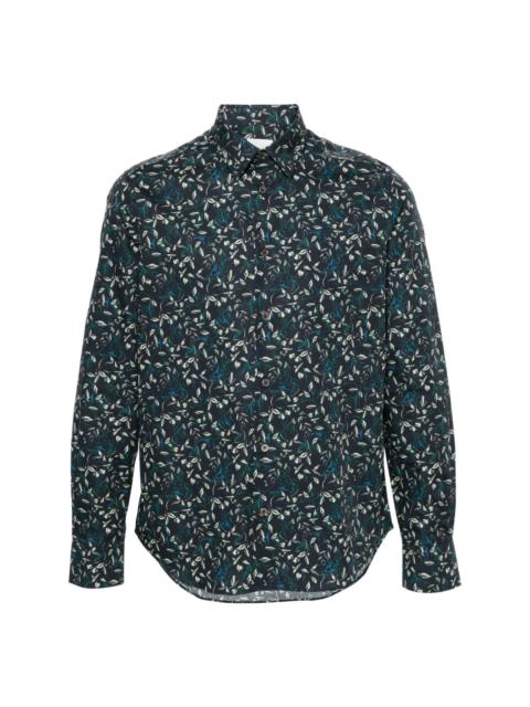 Paul Smith floral-print organic cotton shirt