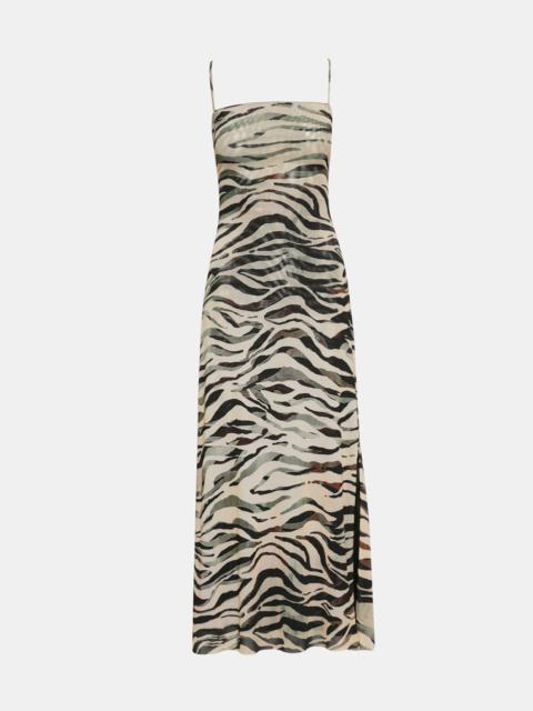 STEVE MADDEN ADELLA DRESS CARAMEL ZEBRA