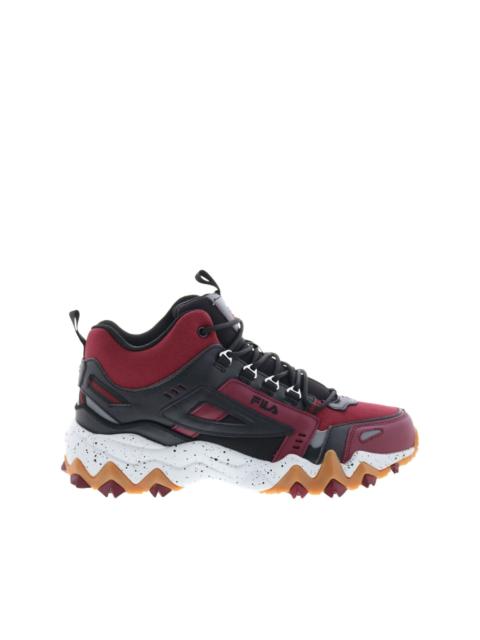 FILA Oakmont Trail Mid "Tawny Port/Black/Glacier Gray" sneakers