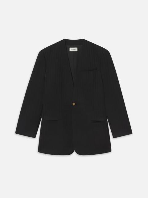 FRAME The Collarless Blazer