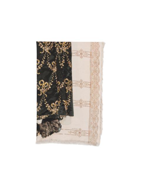 Pierre-Louis Mascia floral-print fringed scarf