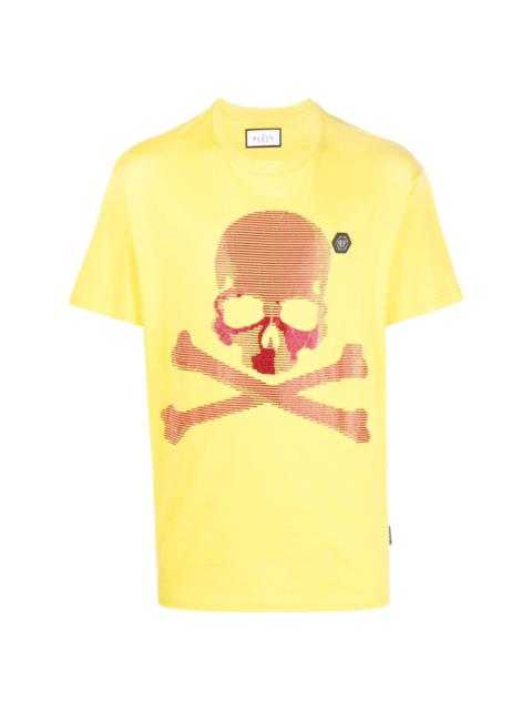 skull-print short-sleeve T-shirt