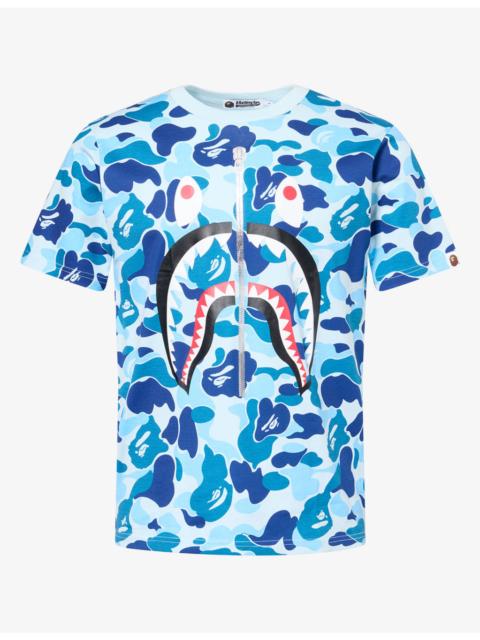 A BATHING APE® ABC Camo Shark Graphic Cotton-Jersey T-Shirt