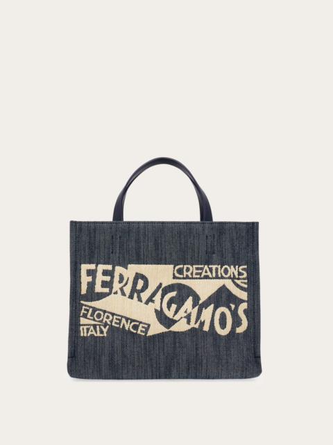 FERRAGAMO Tote bag with logo (S)