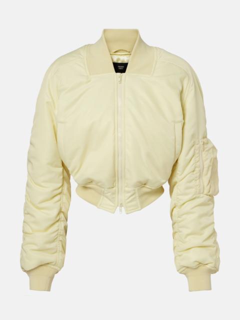PHOEBE PHILO Cropped bomber jacket