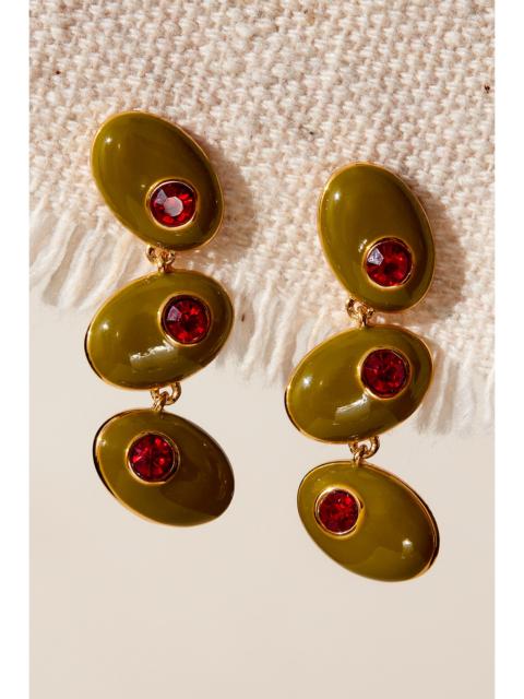 FREE PEOPLE Frasier Sterling Martini Earrings