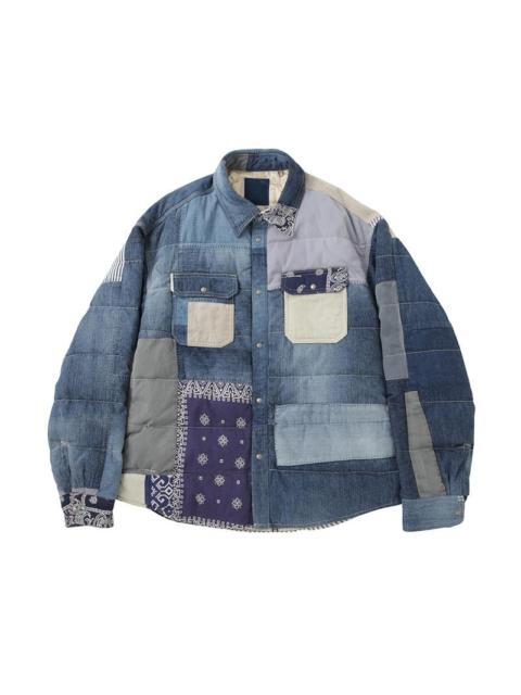 visvim HELLION DOWN JKT P.W. NAVY