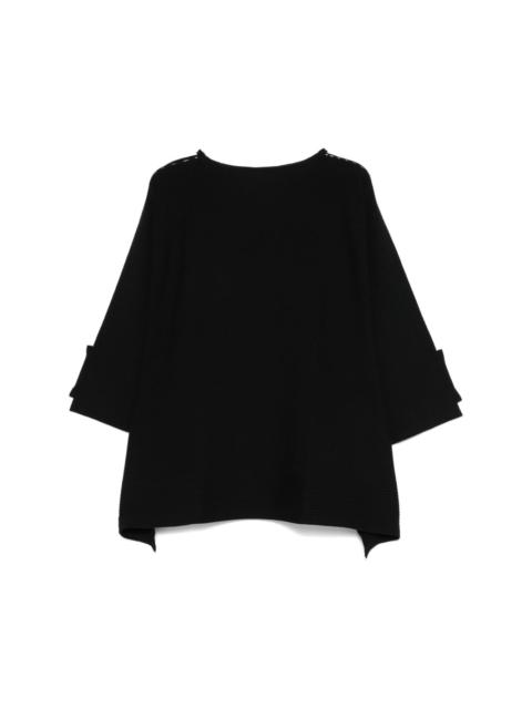 Square Rib AP sweater
