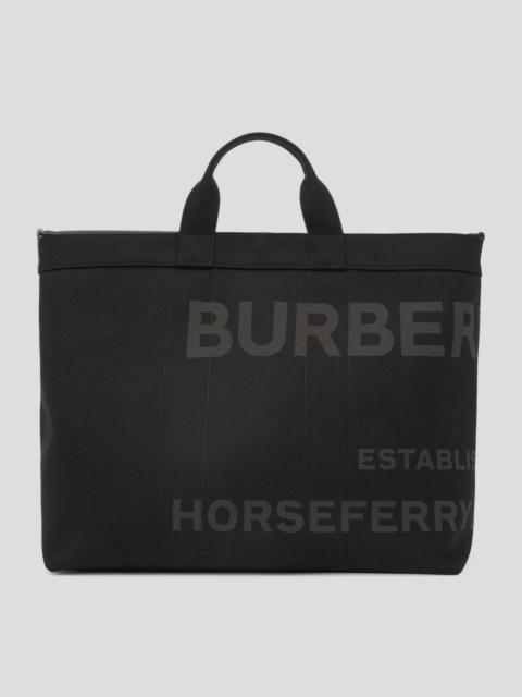 Burberry Horseferry Print Nylon Tote