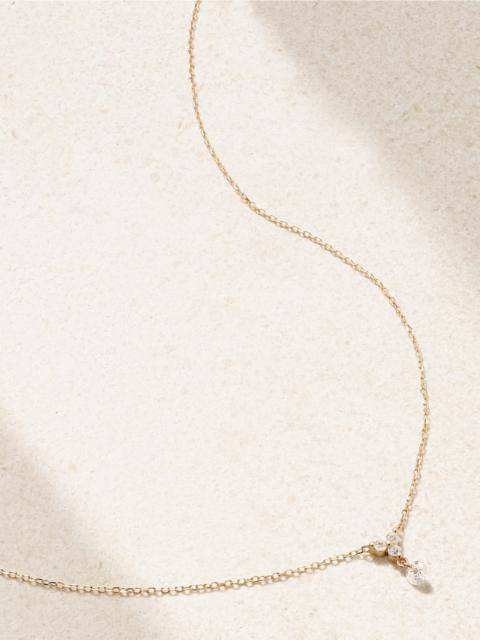 PERSÉE 18-karat Gold Diamond Necklace