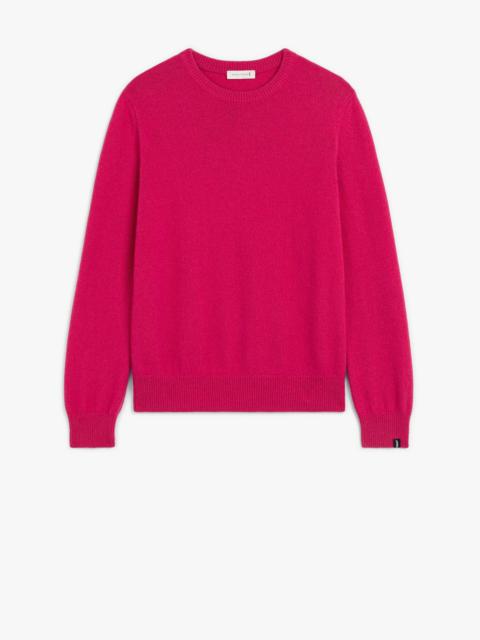 Mackintosh HOLKHAM FUCHSIA CASHMERE CREWNECK SWEATER