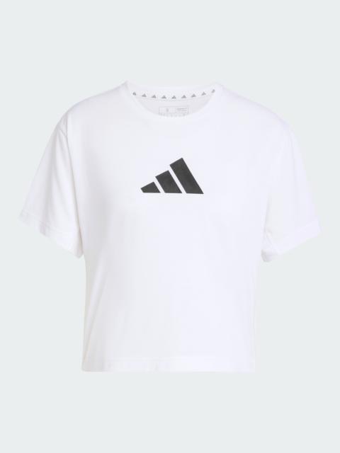 adidas Train Essentials Big Logo Performance Training Tee