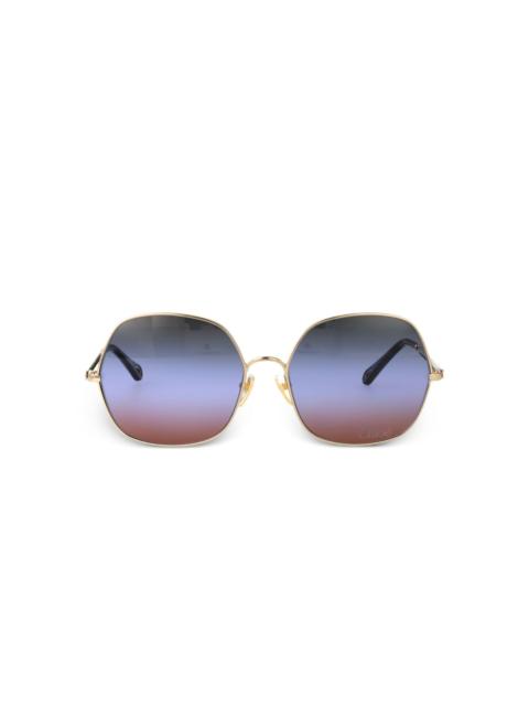 Chloé octagonal frame sunglasses