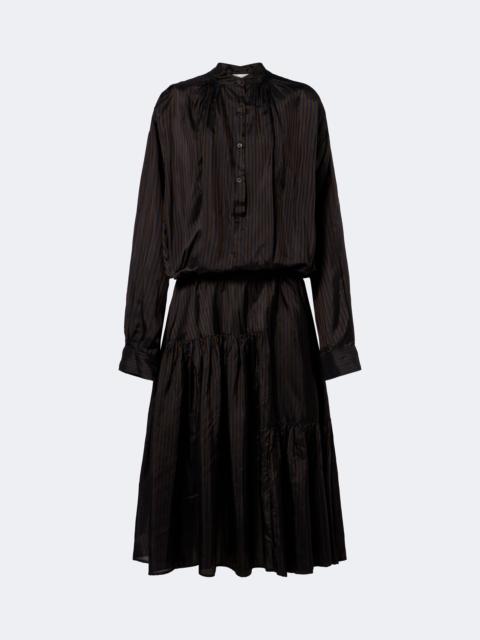 Dries Van Noten Striped midi dress