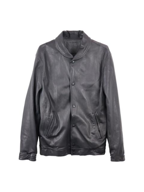 Yohji Yamamoto leather jacket