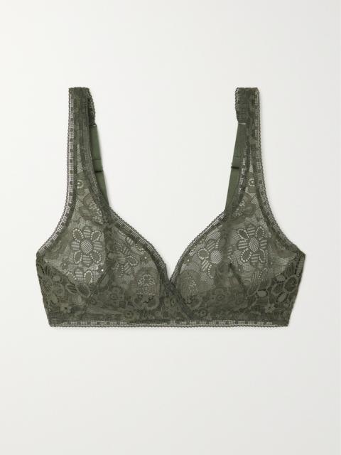 ERES Heureux Stretch-lace Soft-cup Triangle Bra