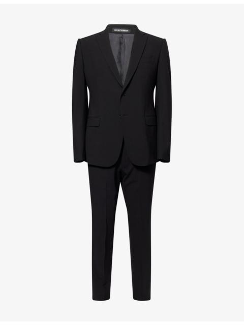 EMPORIO ARMANI M Line Single-Breasted Virgin-Wool Suit
