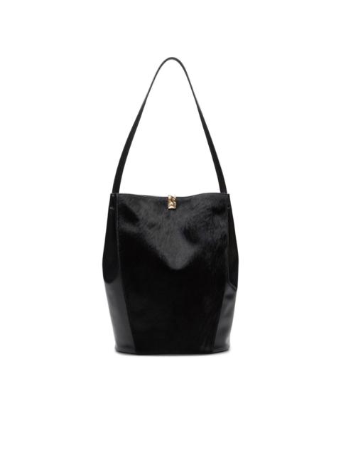 Loulou de Saison Odile pony-effect bucket bag