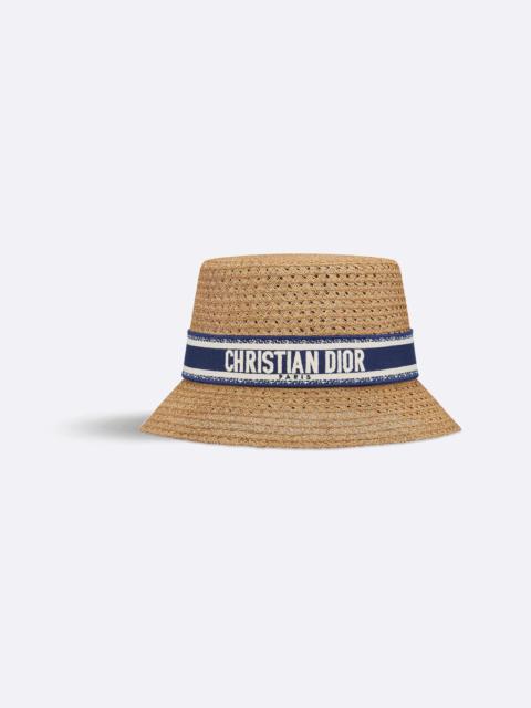 Dior Dioriviera Naughtily-D Large Brim Hat | REVERSIBLE