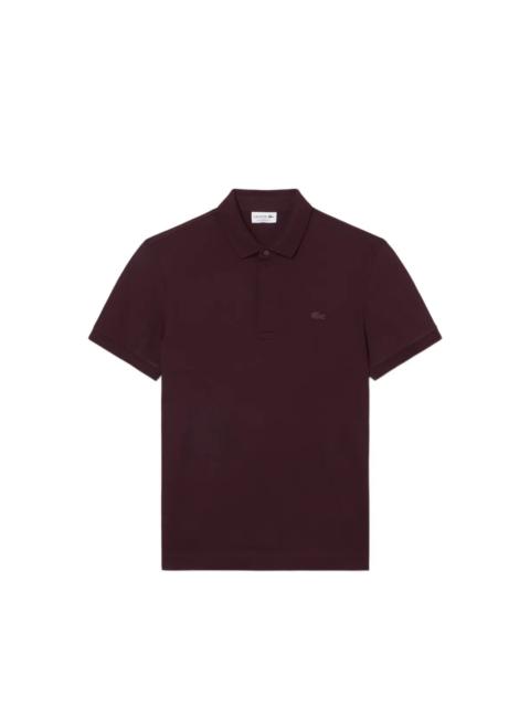 LACOSTE LOGO-PATCH POLO SHIRT