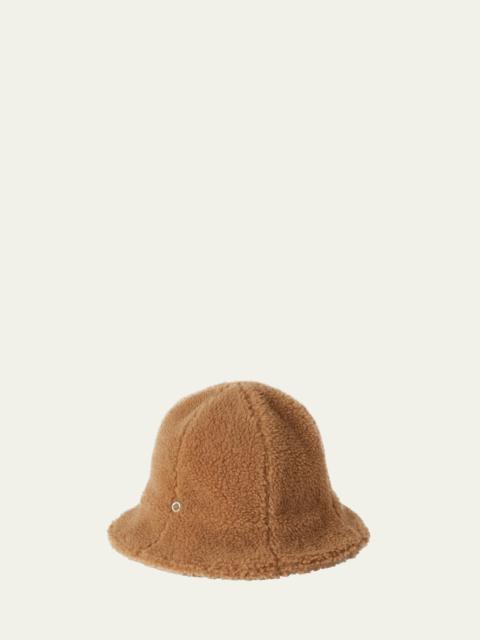 Teddy Cashmere-Silk Cloche Hat