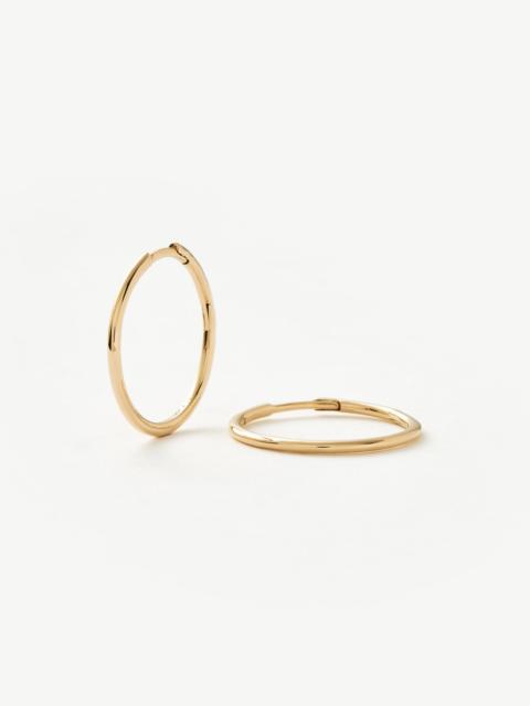 MISSOMA Solid Gold Classic Small Hoop Earrings