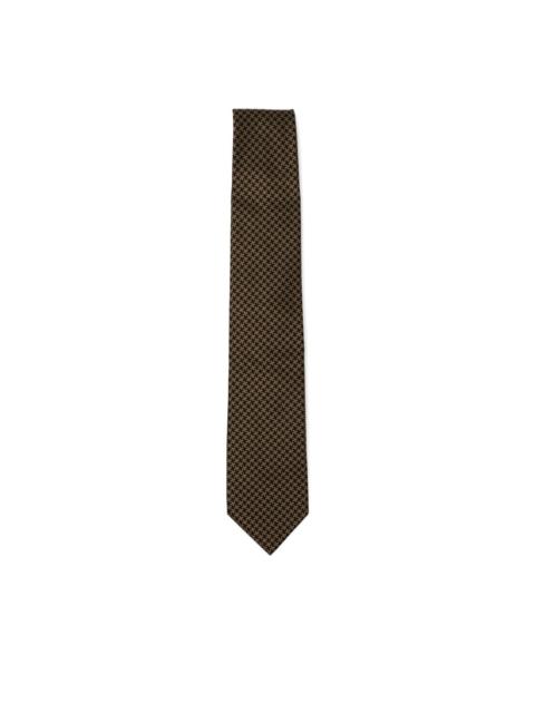 TOM FORD patterned-jacquard silk tie