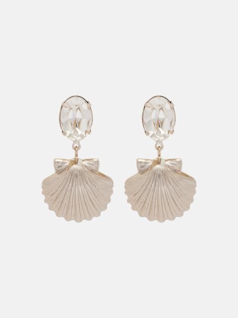 Jennifer Behr Capesante embellished drop earrings