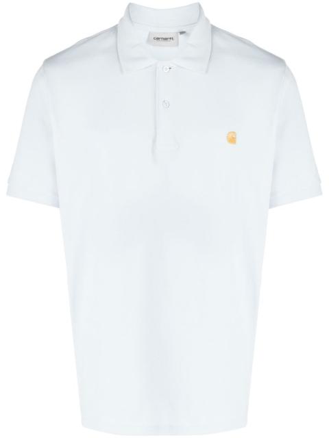 Carhartt embroidered-logo polo shirt