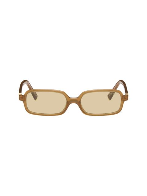 Miu Miu Brown Miu Regard Sunglasses